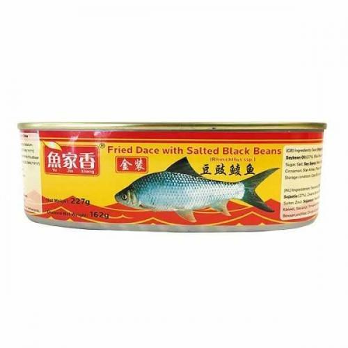 鱼家香豆豉鲮鱼184g