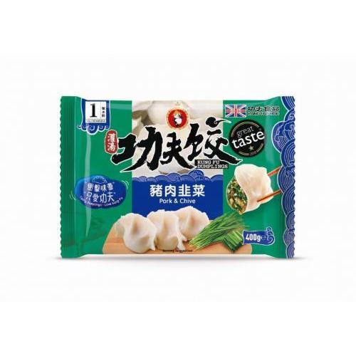 功夫猪肉韭菜饺 400g