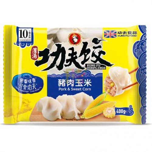 功夫猪肉玉米饺 400g