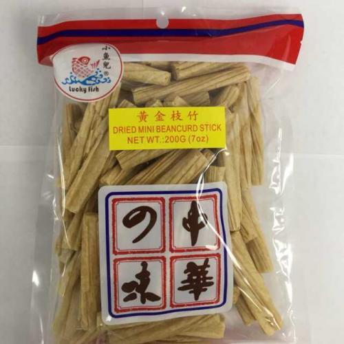 小鱼儿黄金枝竹200g