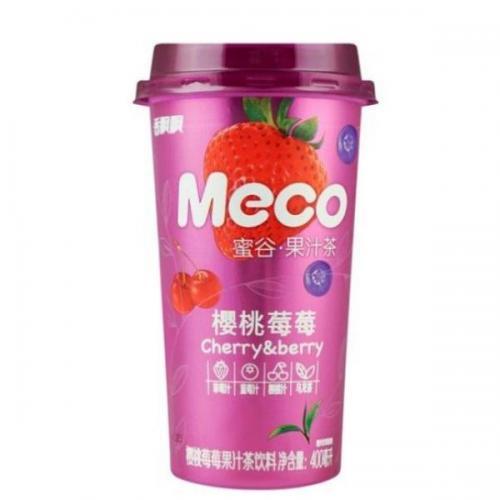 香飘飘樱桃莓莓果汁茶400ml