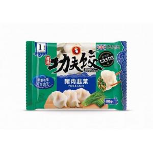 功夫猪肉韭菜饺 400g