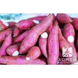 新鲜红皮白薯1份