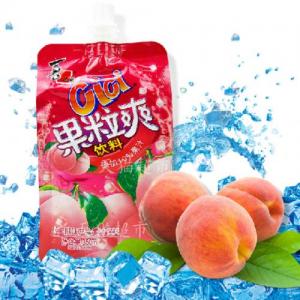 喜之郎果粒爽蜜桃味258ml<b style='color: red'>(买1赠1)</b>