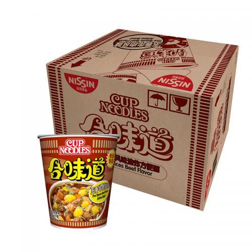 合味道五香牛肉杯面一箱