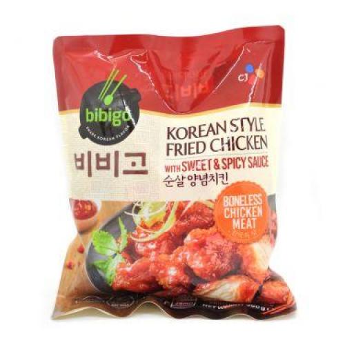 韩国甜辣味炸鸡块350g