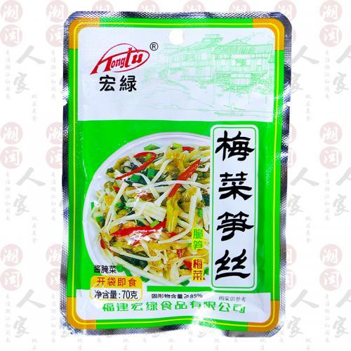 宏绿梅菜笋丝70g