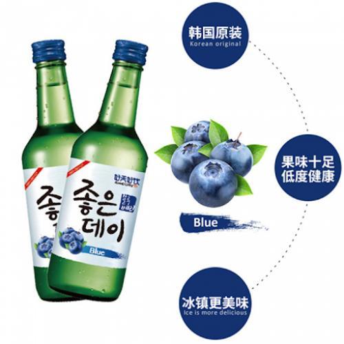 韩国烧酒蓝莓味 360ml