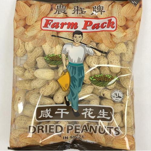 农庄咸干花生150g