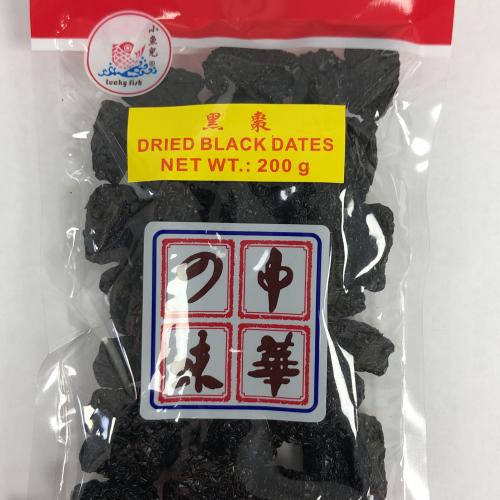 小鱼儿黑枣200g