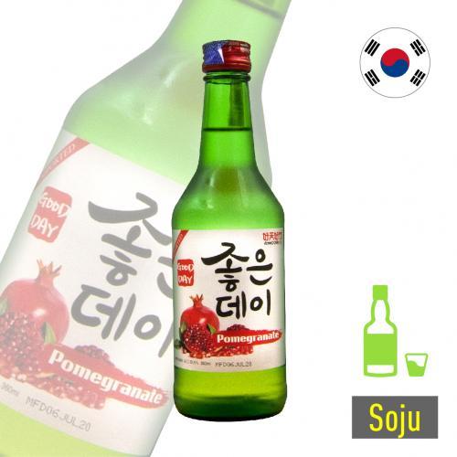 韩国真露烧酒石榴味360ml