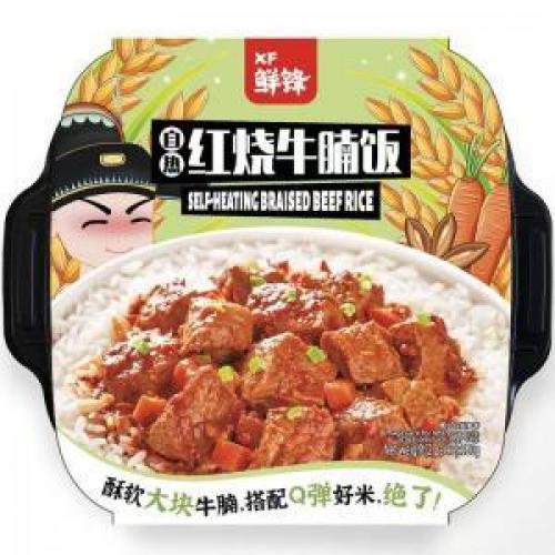 鲜锋自热红烧牛腩饭 380g