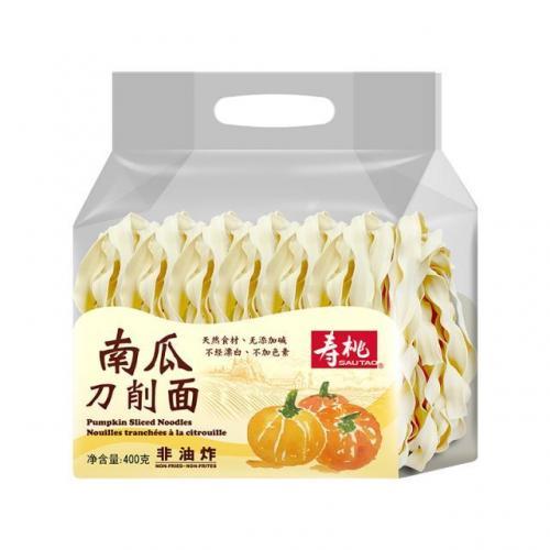 寿桃南瓜刀削面400g