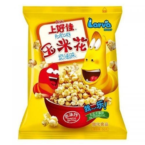 上好佳奶油味爆米花50g