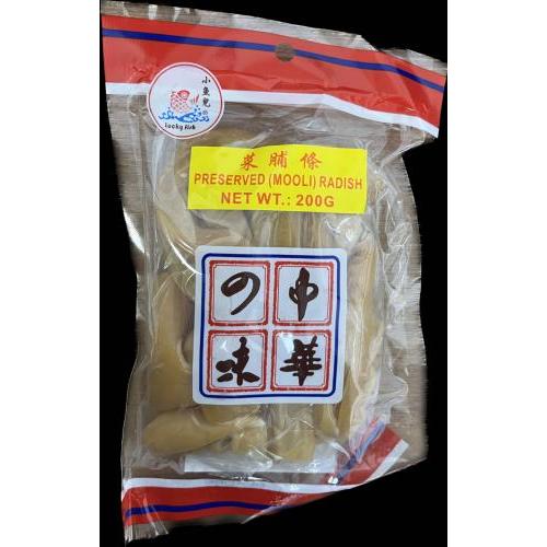 小鱼儿菜脯条200g