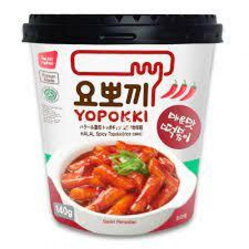 韩国杯装清真甜辣味炒年糕140g