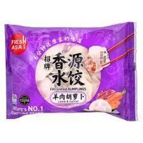 香源羊肉胡萝卜水饺 400g