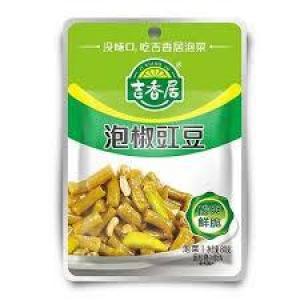 吉香居泡椒豇豆80g<b style='color: red'>(买1赠1)</b>