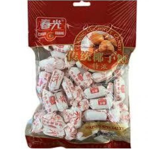 春光传统椰子糖250g【红色】