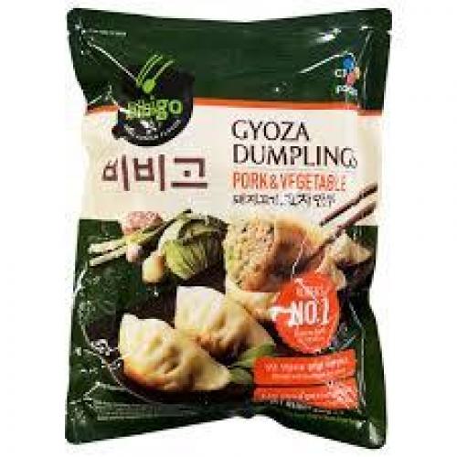 韩国猪肉蔬菜煎饺600g