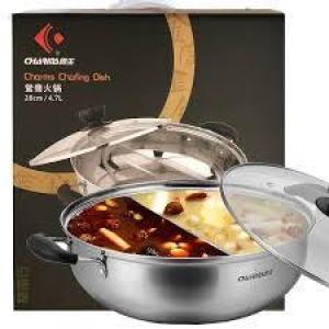 Charms 28cm分割火锅煲(煤气炉用）