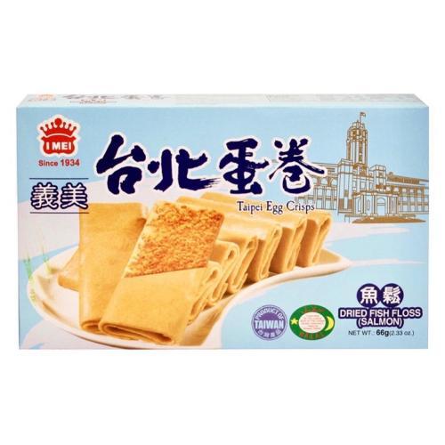 義美台北蛋卷-鱼松66g