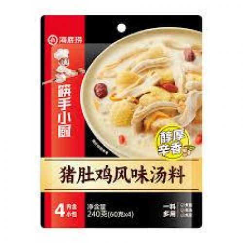 海底捞猪肚鸡风味汤料240g