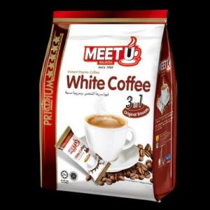 Meetu特级3合1白咖啡400g