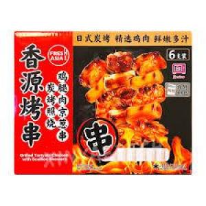 香源碳烤照烧鸡腿肉京葱串250g
