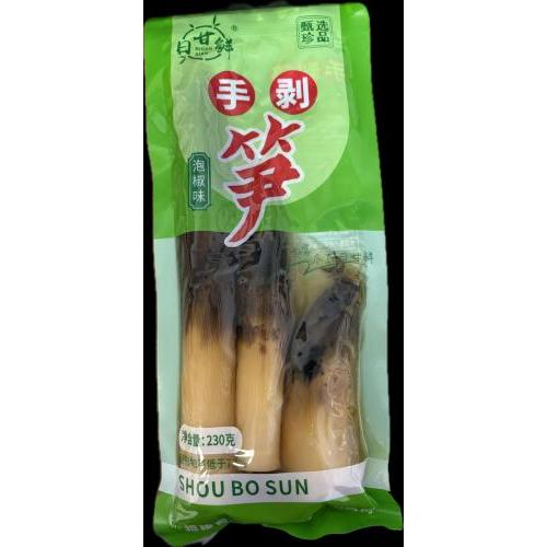 日甘鲜泡椒味手剝笋230g