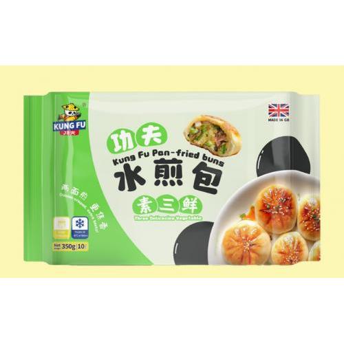 功夫素三鲜水煎包350g