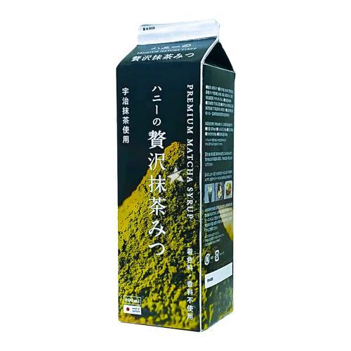 日本特级蜜糖抹茶糖浆900ml