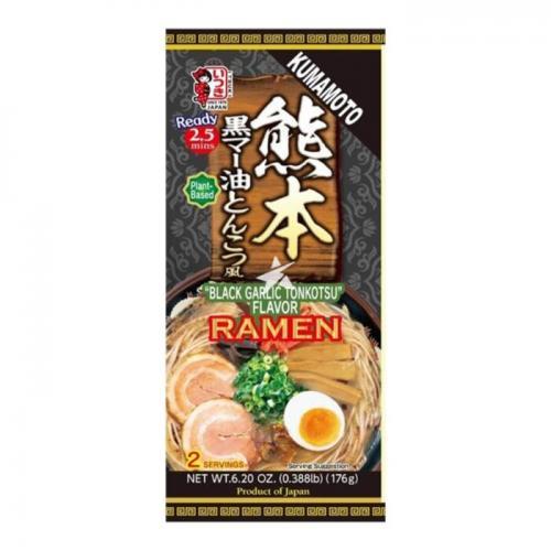 日本熊本黑蒜豚骨拉面176g