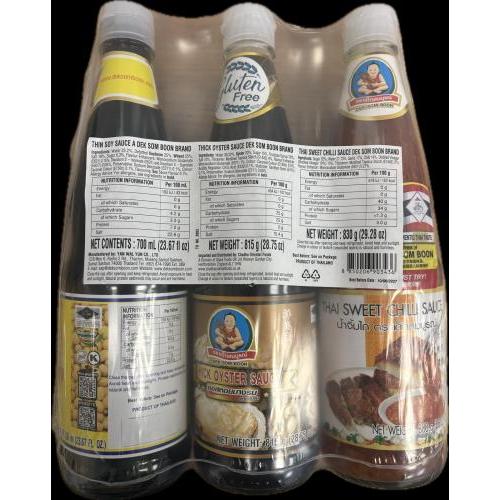 DSB酱油/耗油/甜辣醬優惠裝3x700ml