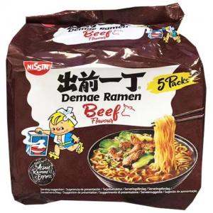 出前一丁牛肉面5连包