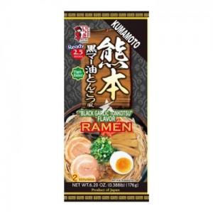 日本熊本黑蒜豚骨拉面176g