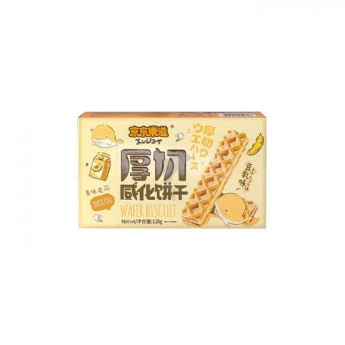 京京乐道厚切威化饼干-豆浆味128g