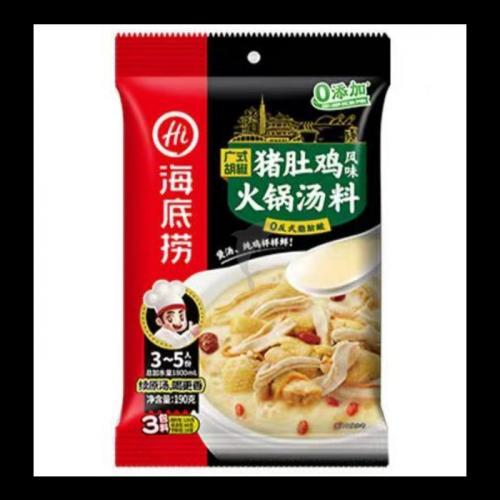 海底捞胡椒猪肚鸡底料190g