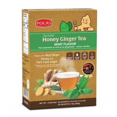 Pocas蜜糖薄荷姜茶 360g