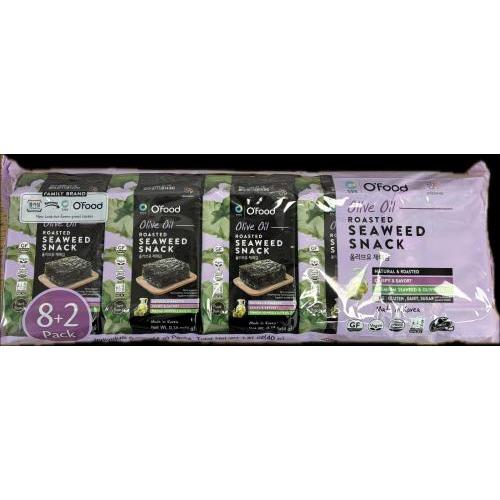 OFood橄榄油味紫菜10包装