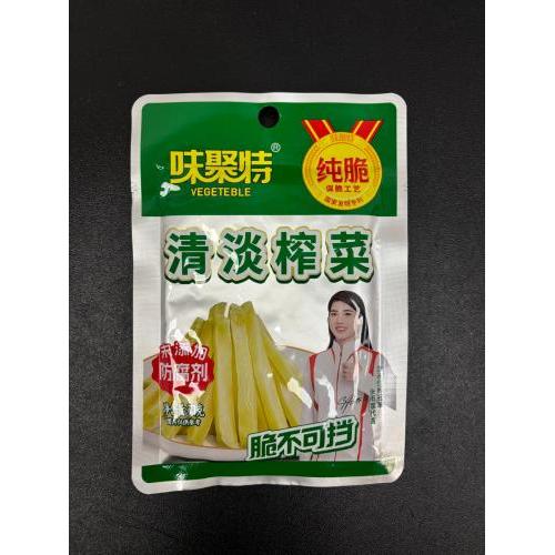 味聚特清淡榨菜71g