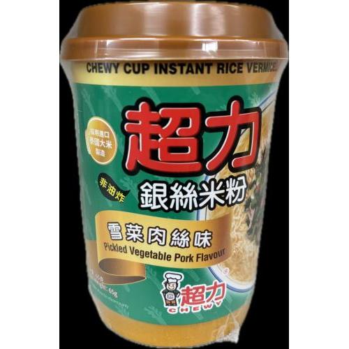 超力杯装银丝米粉-雪菜肉丝味65g