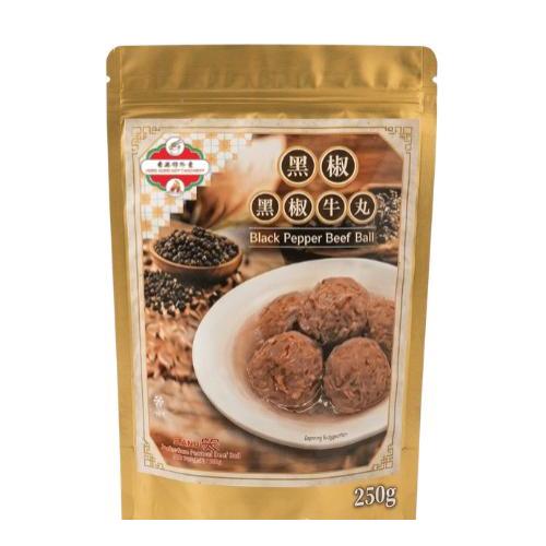 香港仔外卖黑椒味牛丸250g