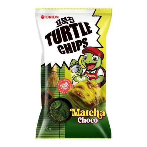韩国Turtle Chips绿茶玉米片 160g