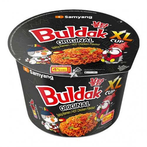 三养辣鸡原味加大碗杯面6x130g