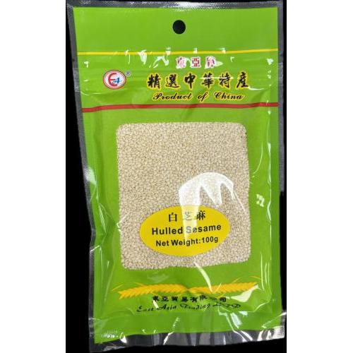东亚牌脱皮白芝麻100g