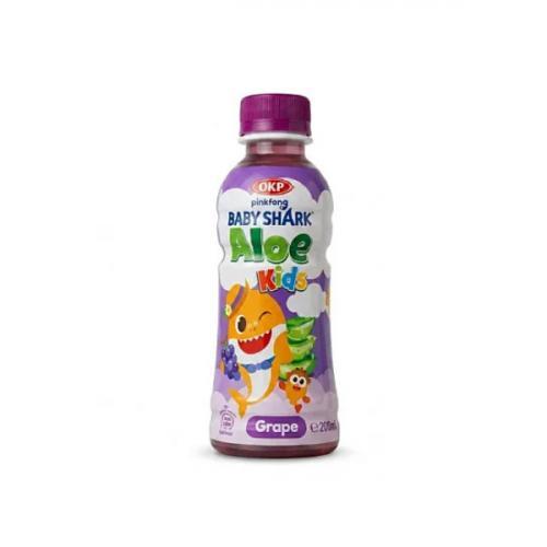 OKF鲨鱼宝宝葡萄芦荟饮240ml