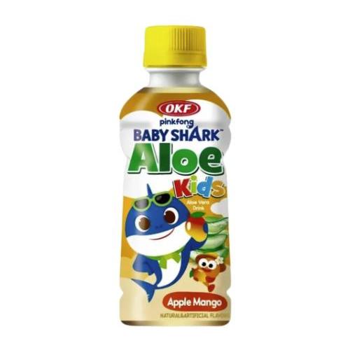 OKF鲨鱼宝宝苹果芒果芦荟饮240ml